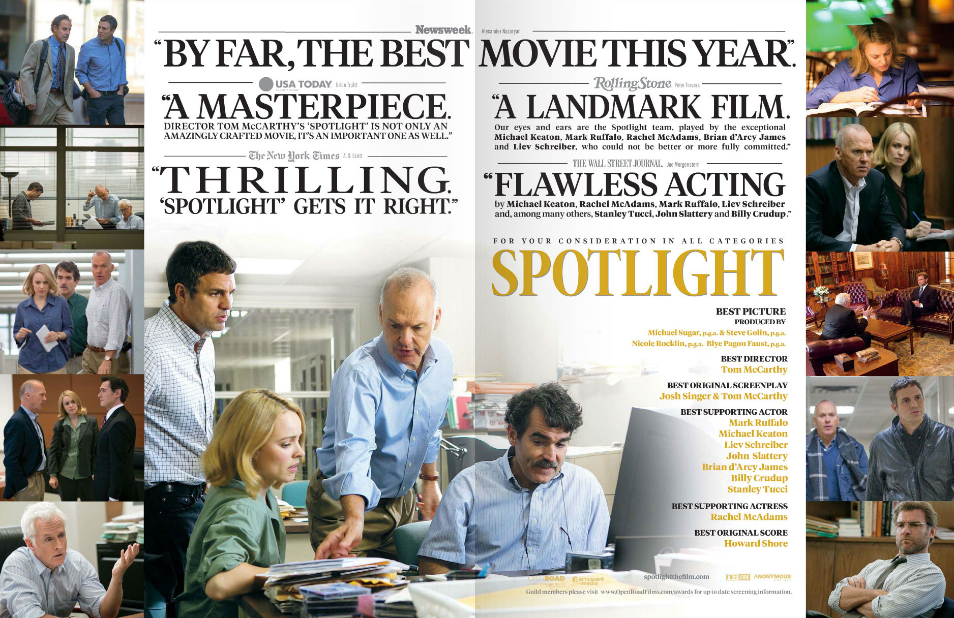 Cinema <BR> Il Caso Spotlight e non solo…