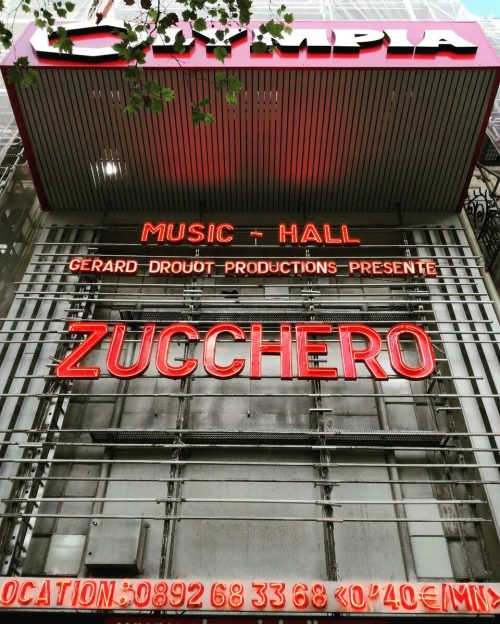 ZUCCHERO <BR> BlackCat WorldTour <BR> Parigi <BR> #RecensioneFunky