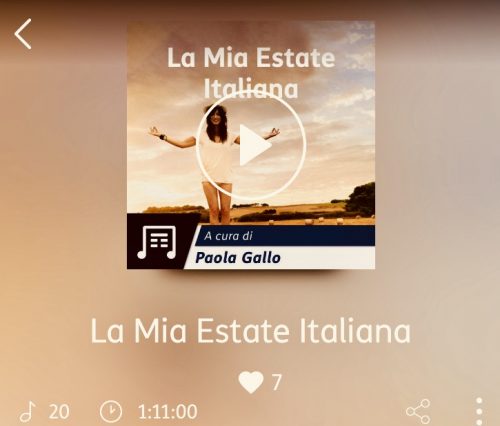 LA MIA ESTATE ITALIANA: <br> Playlist con un po’ di tormento(ni)