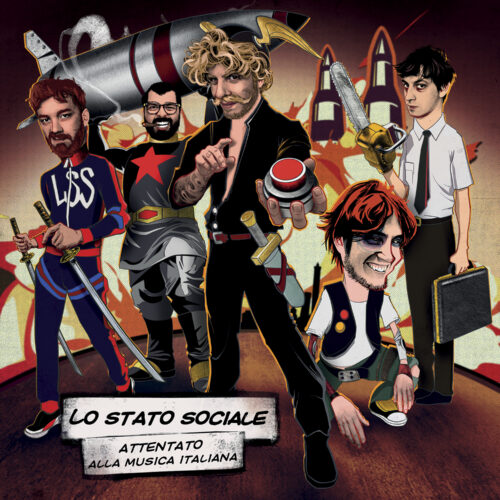 LO STATO SOCIALE: Attentato alla musica italiana <br> Video Intervista #SanremoFunky